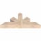 Ekena Millwork Saratoga Smooth Timber Gable Bracket, Douglas Fir, 48"W x 22"H x 5 1/2"D x 5 1/2"F, 11/12 Pitch GBW048X22X0606SAR00SDF - alternate 5